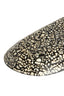 Dish 52x18x4 cm CARMONA bamboo natural+black-cream