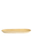 Dish 52x18x4 cm CARMONA bamboo natural+cream
