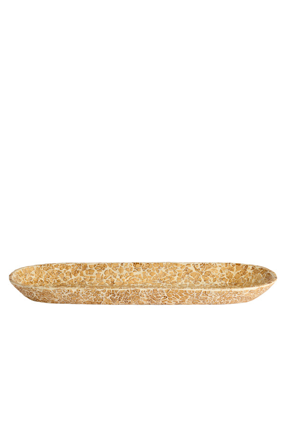Dish 52x18x4 cm CARMONA bamboo natural