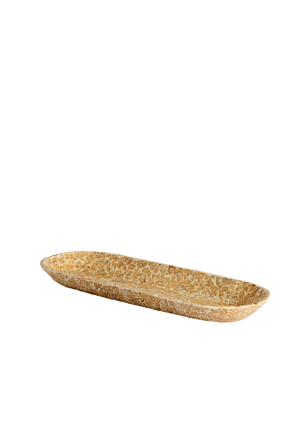 Dish 52x18x4 cm CARMONA bamboo natural