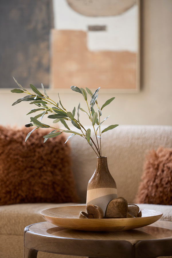 Dish 50x7 cm SIMNAS mango wood natural