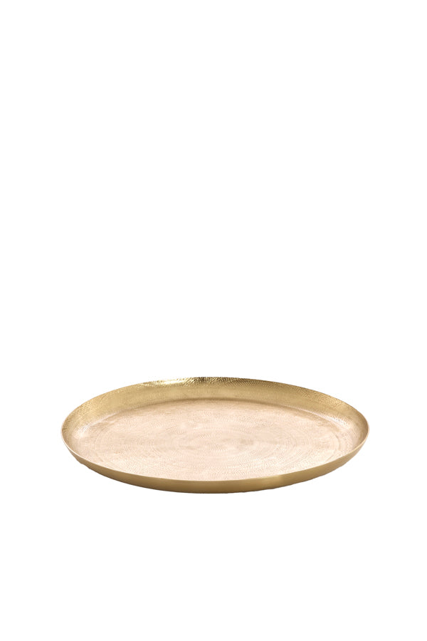 Dish 40,5x3 cm KROSNA gold