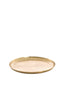 Dish 40,5x3 cm KROSNA gold