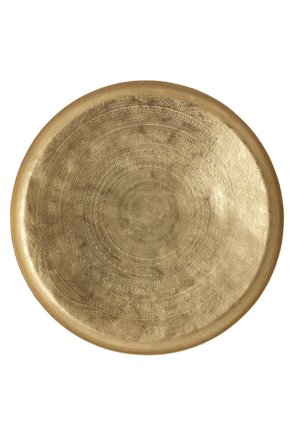 Dish 49,5x3 cm KROSNA gold