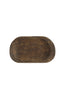 Dish 38x22x3,5 cm RAPLA mango wood antique brown