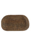 Dish 48x27x3,7 cm RAPLA mango wood antique brown