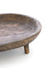 Dish on base 45x34x10 cm AILA mango wood antique brown