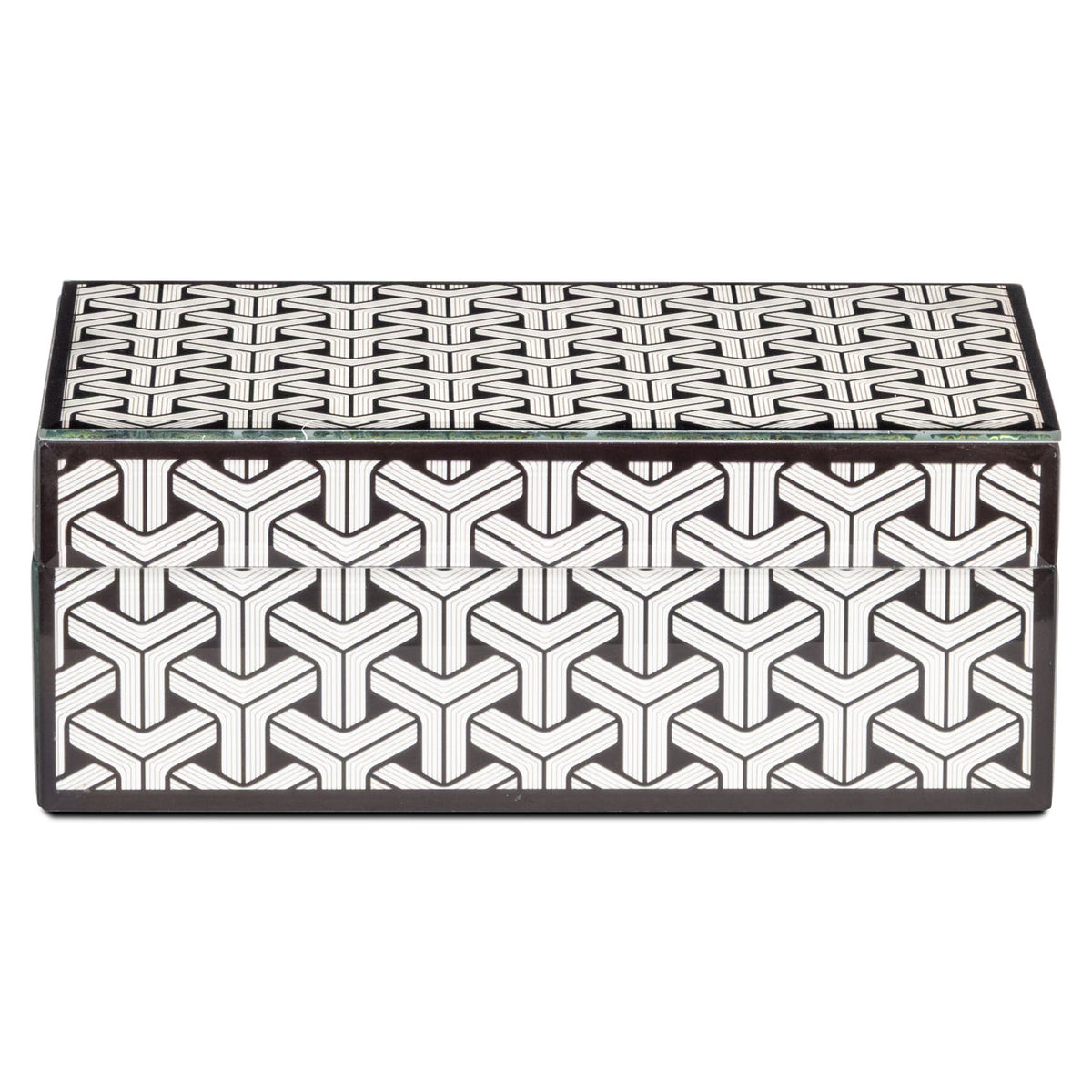 Storage box Feliz black/white small