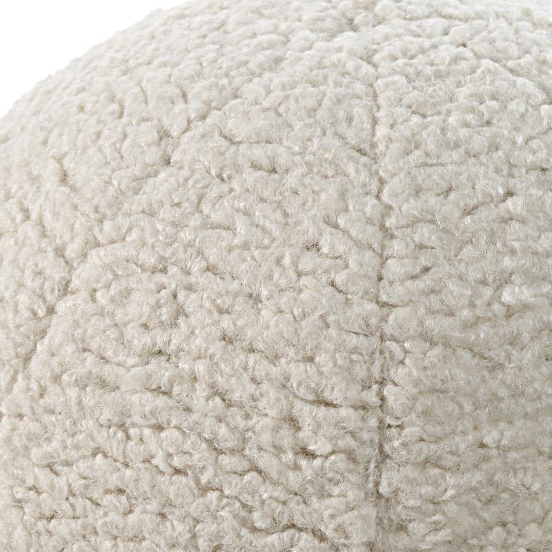 Capra Ball Sheepskin Pillows, Set of 2