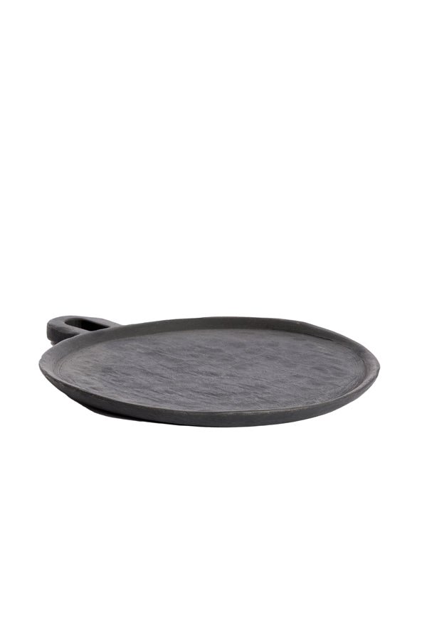 Chopping board 47x39x2,5 cm ISOLO mango wood black