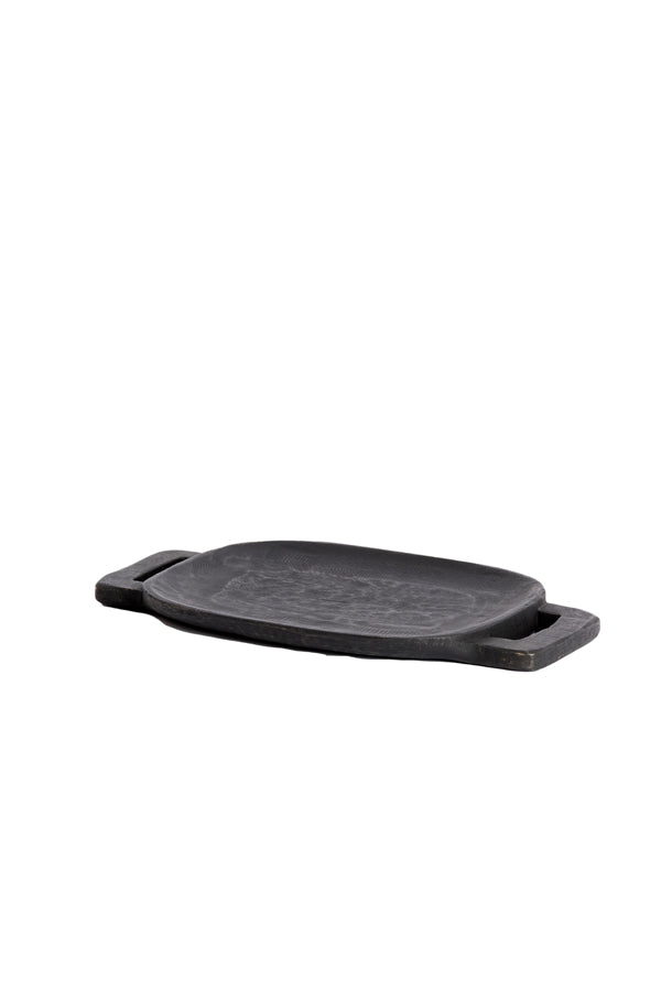 Chopping board 38x22x3 cm IRSINA mango wood black