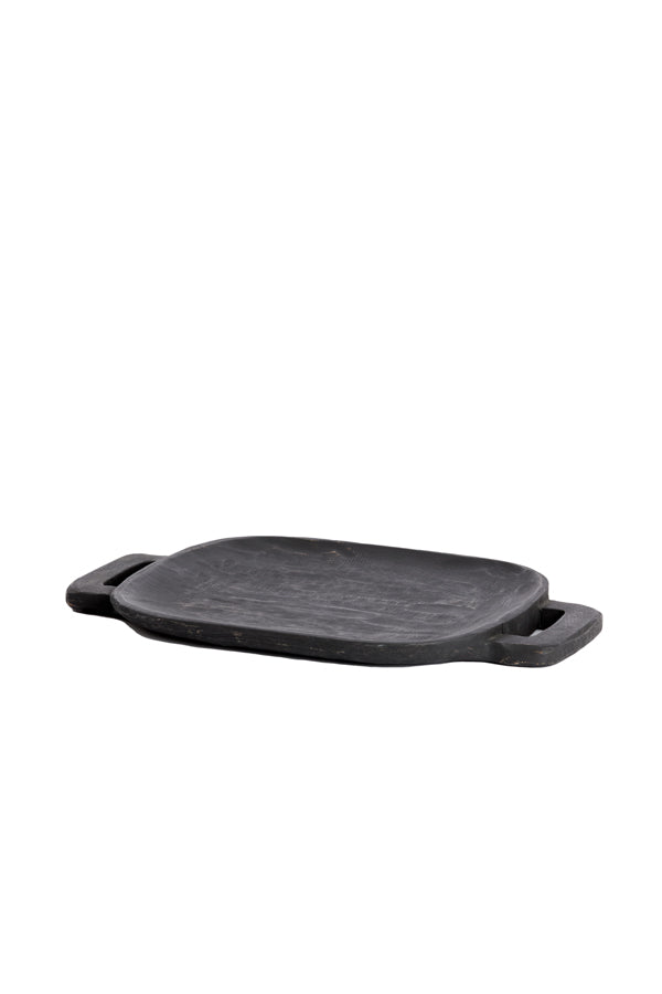 Chopping board 40x25x3 cm IRSINA mango wood black