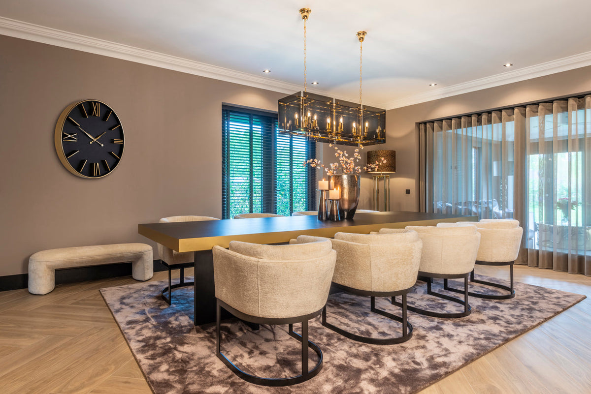 Bench Fargo white chenille