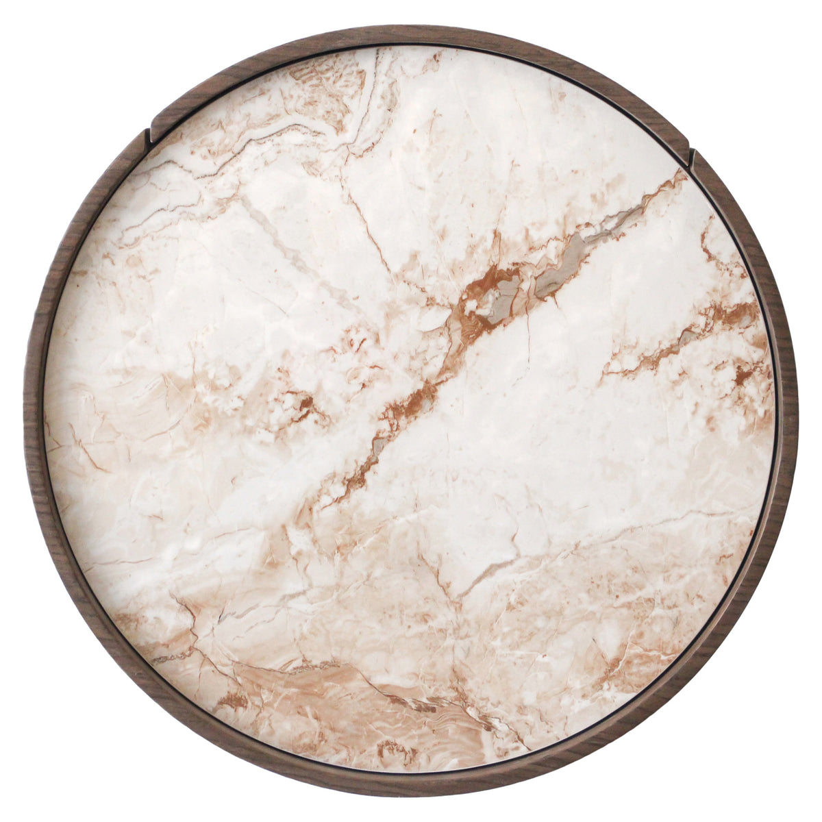 Nightstand Ellery brown 2-drawers