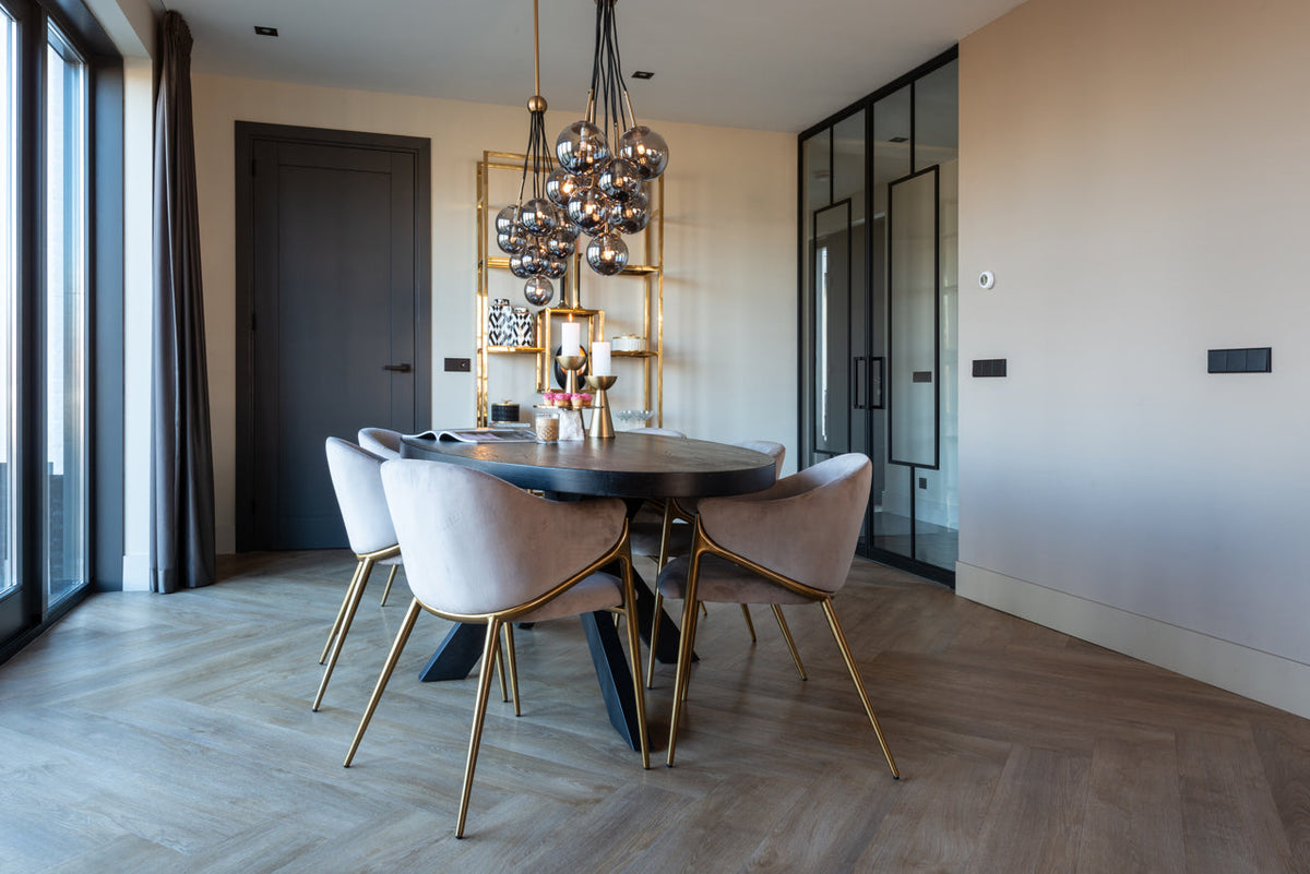 Display cabinet Magnus gold