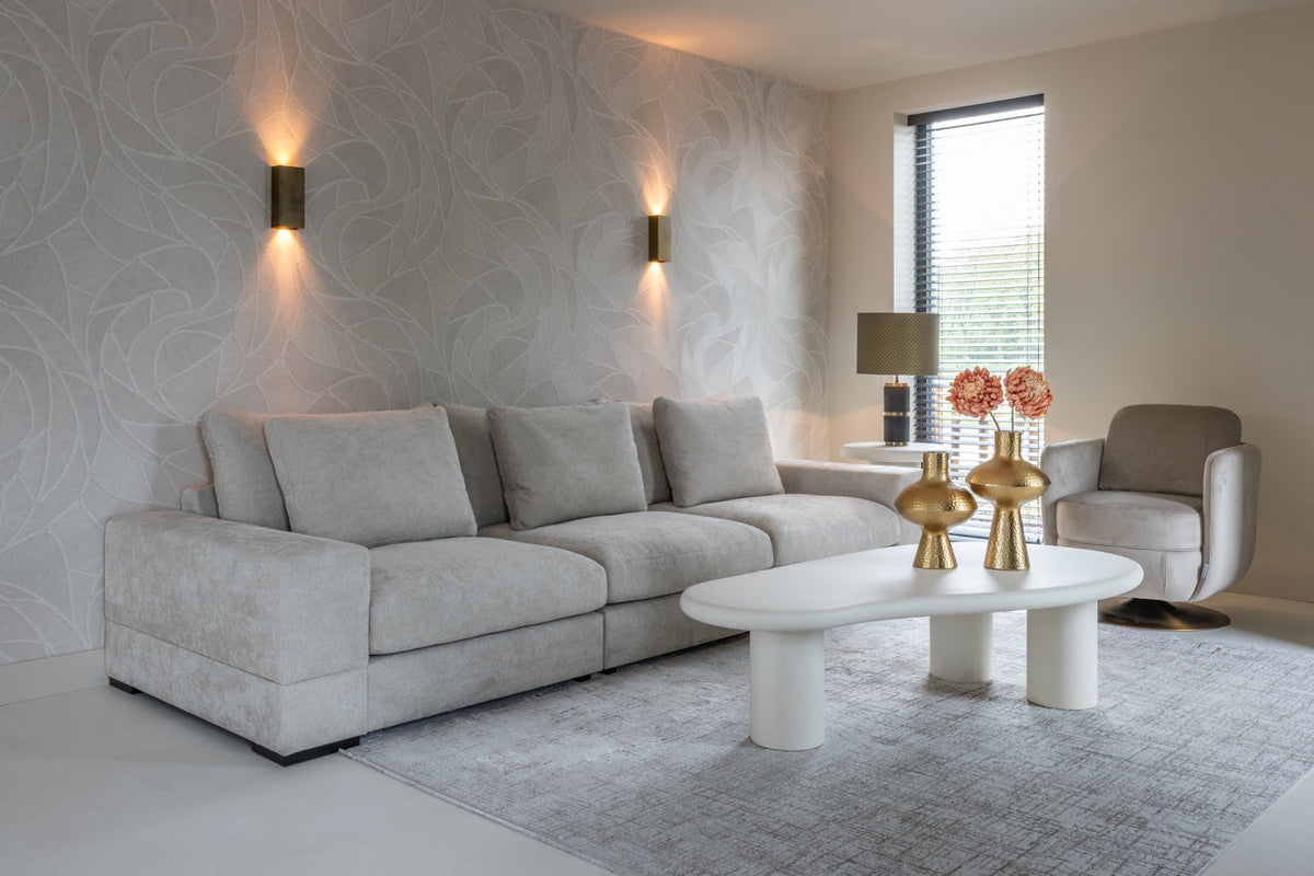 Vase Caitlyn gold small