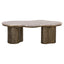 Coffee table Abandos brass antique