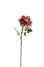 Artificial flower 65x15x10 cm PEONIA orange-brown