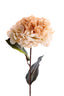 Artificial flower 72x18x18 cm HORTENSIA peach-cream