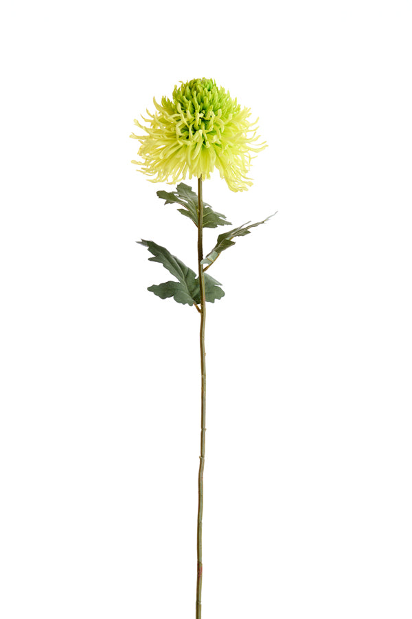 Artificial flower 91x18x10 cm CHRYSANTHEME light green