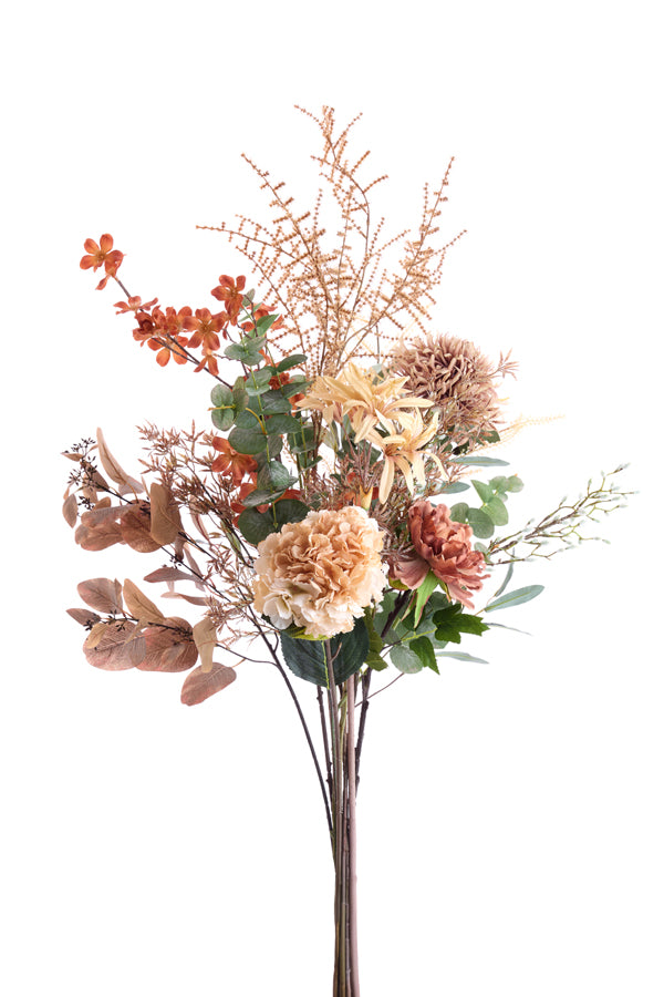 Artificial flower 107x20x5 cm YINGHUA orange-brown
