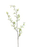 Artificial flower 110x20x5 cm GYPSOFILA cream+green