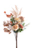 Artificial flower 88x15x15 cm NANDINA brown+red