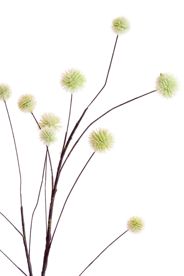 Artificial flower 93x15x5 cm BOTANIC cream+green