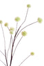 Artificial flower 93x15x5 cm BOTANIC cream+green