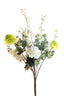 Artificial flower 93x15x5 cm BOTANIC cream+green