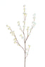 Artificial flower 122x30x5 cm SPIRACEA cream