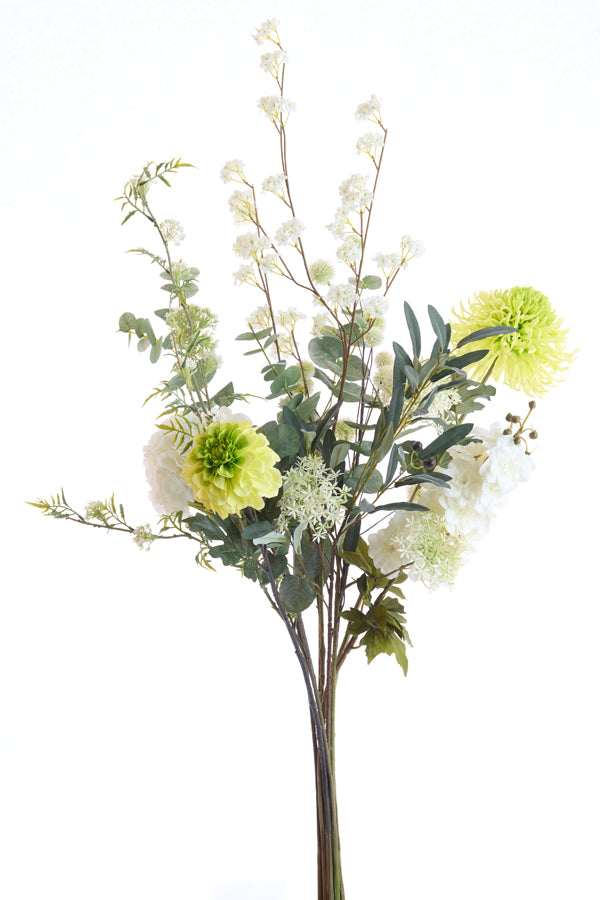 Artificial flower 122x30x5 cm SPIRACEA cream