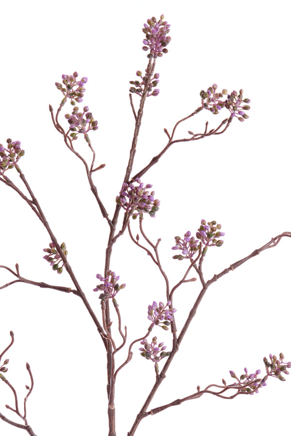 Artificial flower 90x15x5 cm BAYAS purple