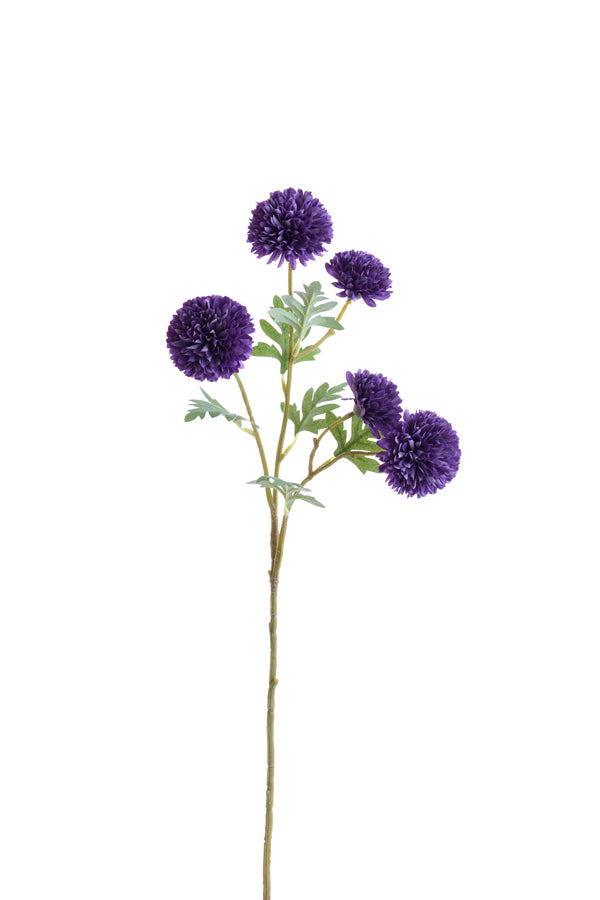 Artificial flower 73x15x15 cm CRISANTEMI purple