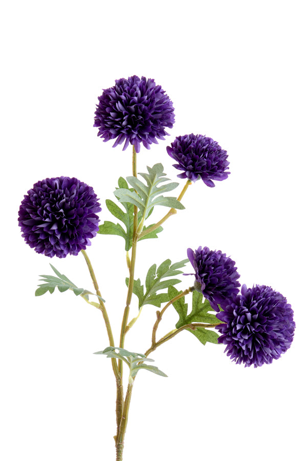 Artificial flower 73x15x15 cm CRISANTEMI purple