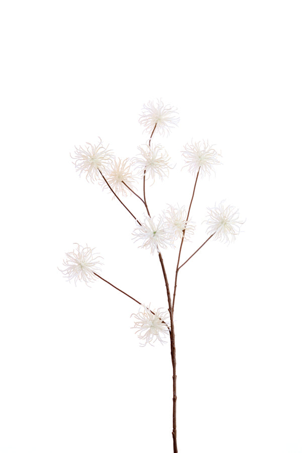 Artificial flower 123x25x5 cm GENTIAN cream