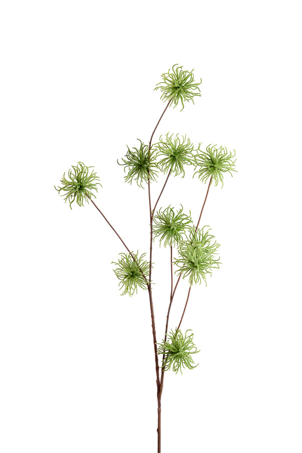 Artificial flower 123x25x5 cm GENTIAN green