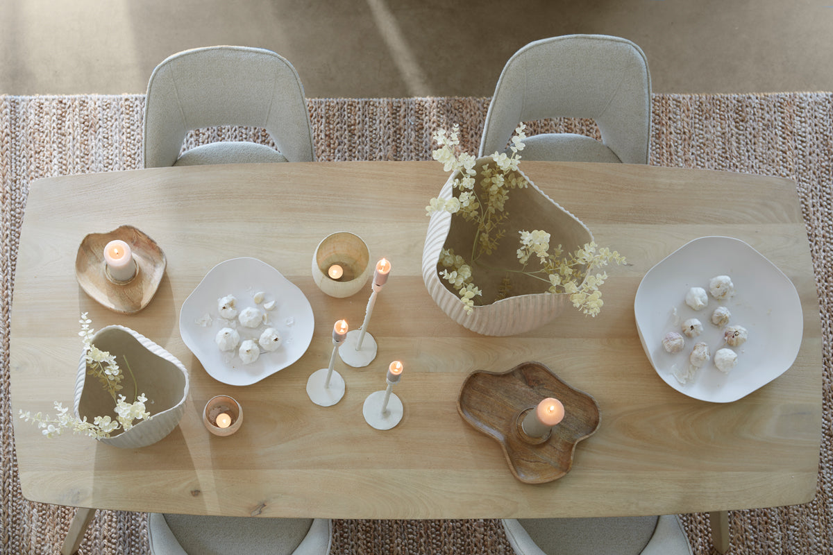 Dish 44x43,5x7 cm ANZIO cream