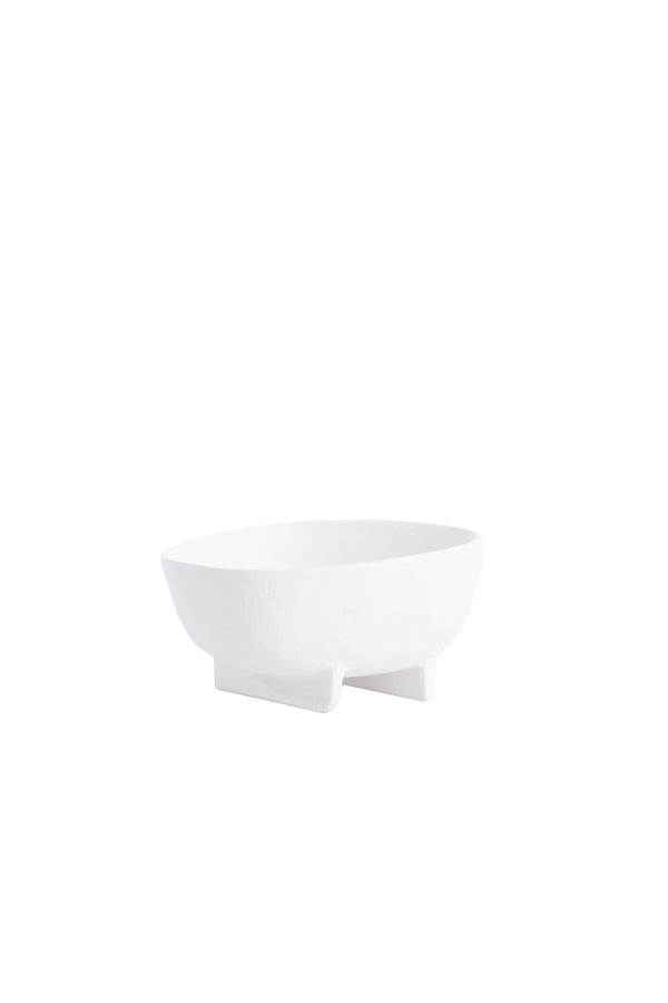 Dish on base 16x15,5x8,5 cm ROSANA cream