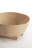 Dish on base 21x20,5x10 cm ROSANA sand+light brown spotted