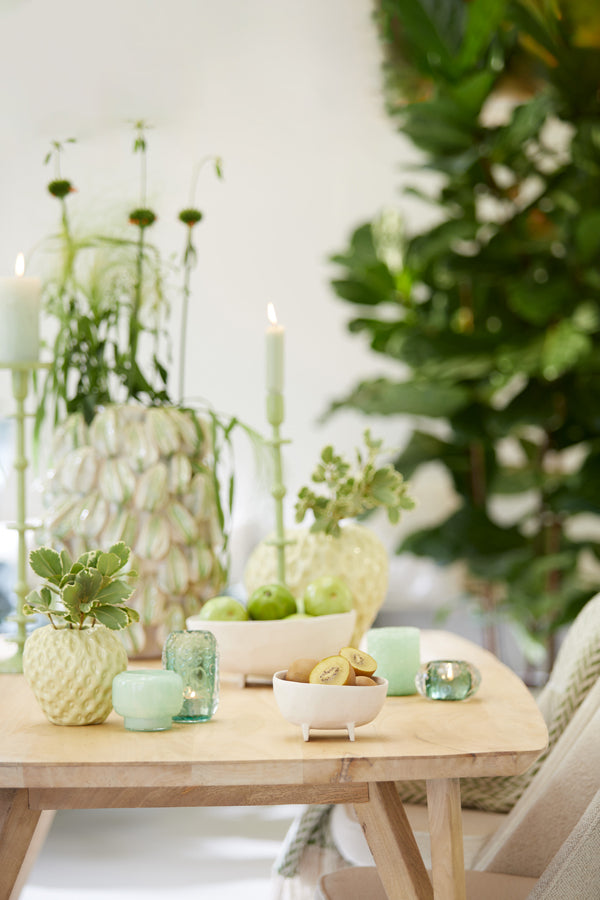 Dish on base 27x26,5x11,5 cm ROSANA cream