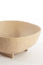 Dish on base 27x26,5x11,5 cm ROSANA sand+light brown spotted