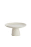 Dish on base 24,5x12 cm OTA cream