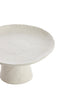 Dish on base 24,5x12 cm OTA cream