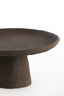 Dish on base 24,5x12 cm OTA dark brown
