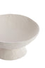 Dish on base 25x24x12,5 cm OTA cream