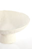 Dish on base 31x15,5 cm OTA cream