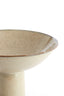 Dish on base 28x18,5 cm VASCO shiny beige