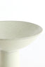 Dish on base 28x18,5 cm VASCO matt cream-sand