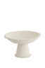 Dish on base 30,5x18 cm OTO cream